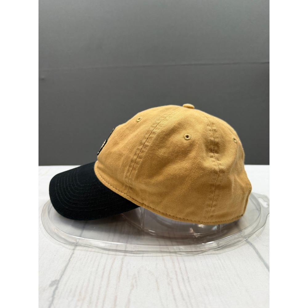 New Orleans Saints Reebok NFL Hat Mens Tan Black Louisiana Fleur De Lis OSFM - Picture 3 of 8